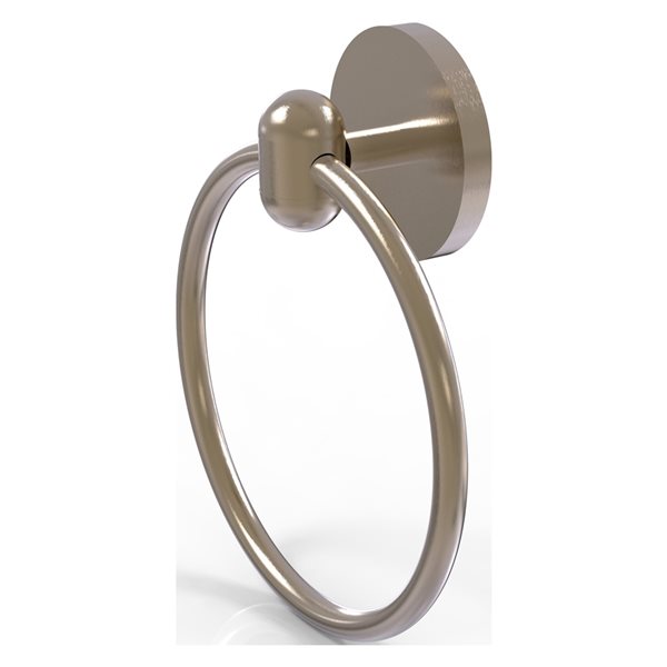 Allied Brass Tango Antique Pewter Wall Mount Towel Ring