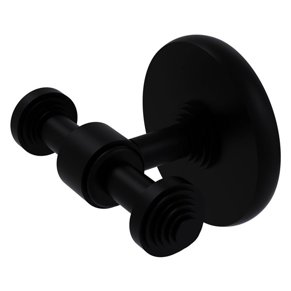 Allied Brass Southbeach Double HookMatte Black Towel Hook