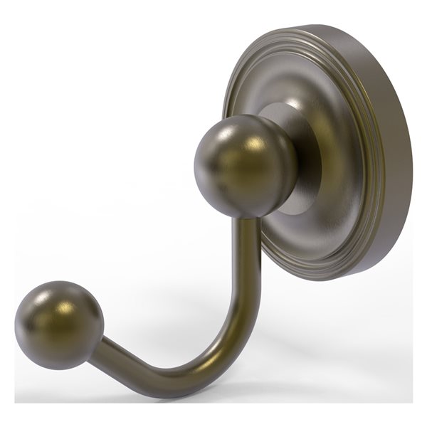 Allied Brass Prestige Regal 1-hook Antique Brass Towel Hook PR-H1-ABR ...