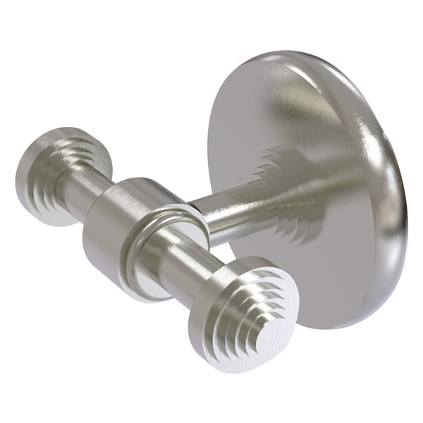 Allied Brass Southbeach Double HookSatin Nickel Towel Hook