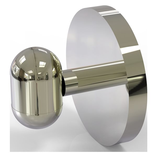 Allied Brass Tango 1-hook Polished Nickel Towel Hook