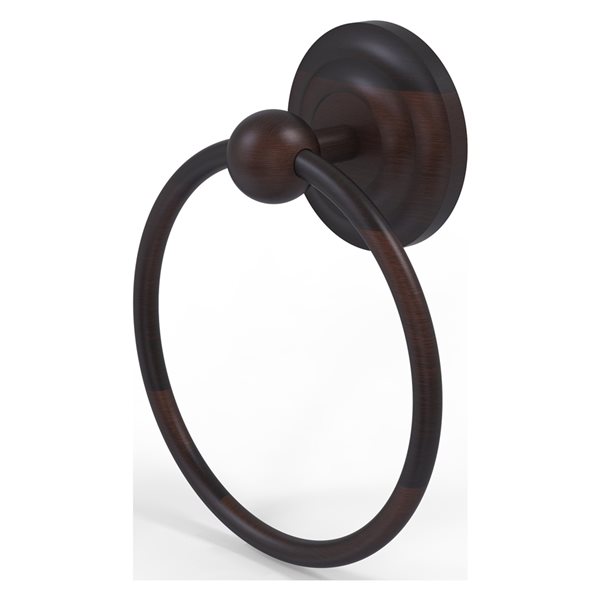 Allied Brass Prestige Que New Venetian Bronze Wall Mount Towel Ring