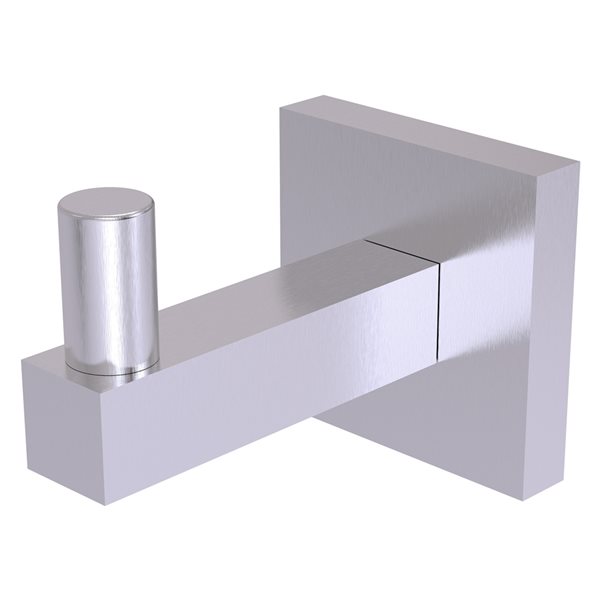 Allied Brass Montero 1-hook Satin Chrome Towel Hook
