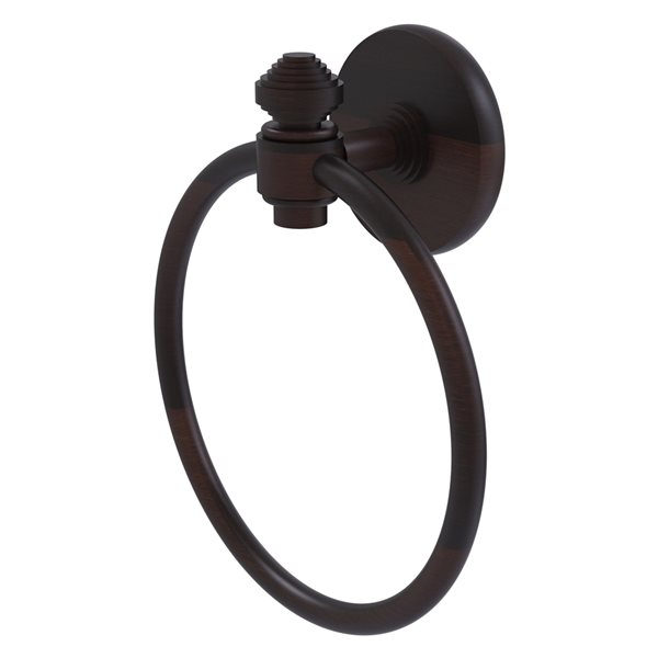 Allied Brass Southbeach Venetian Bronze Wall Mount Towel Ring