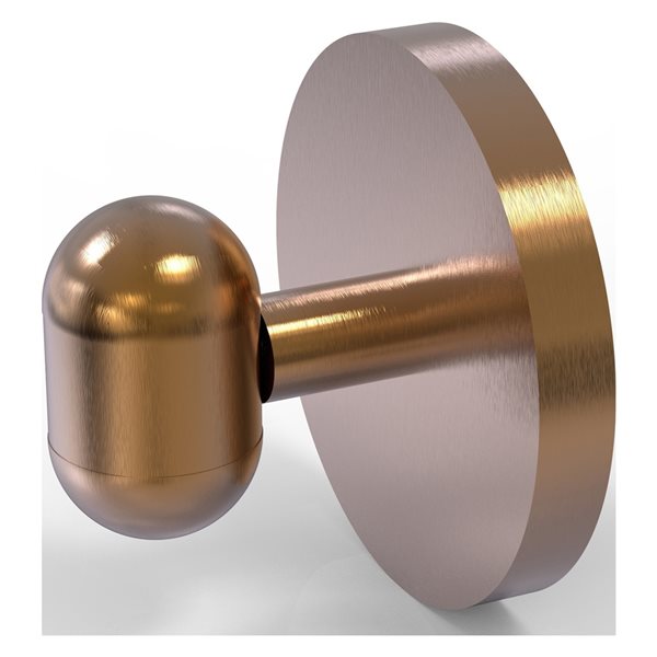 Allied Brass Tango 1-hook Brushed Bronze Towel Hook