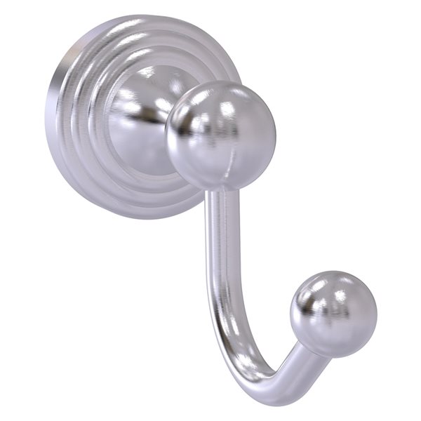 Allied Brass Sag Harbor 1-hook Satin Chrome Towel Hook