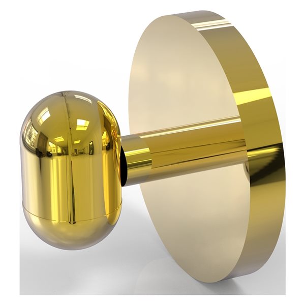 Allied Brass Tango 1 hook Polished Brass Towel Hook TA 20 PB RONA