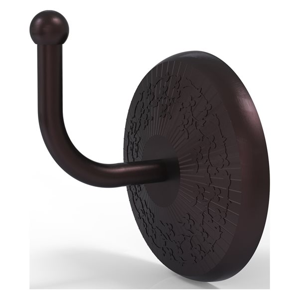Allied Brass Monte Carlo 1-hook Antique Bronze Towel Hook