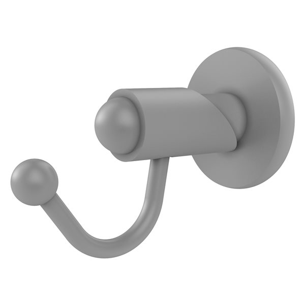 Allied Brass Soho 1-hook Towel Hook - Matte Grey