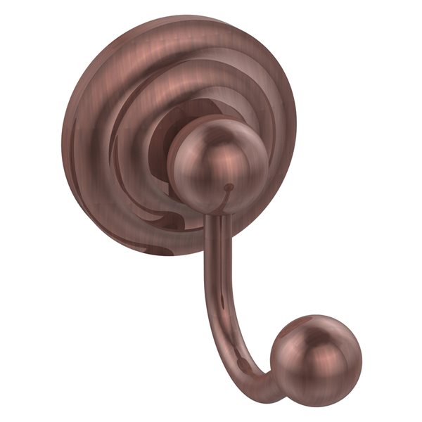 Allied Brass Prestige Que New 1-hook Antique Copper Towel Hook