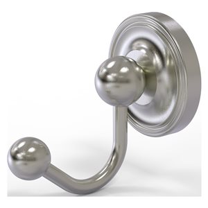 Allied Brass Prestige Regal 1-hook Satin Nickel Towel Hook