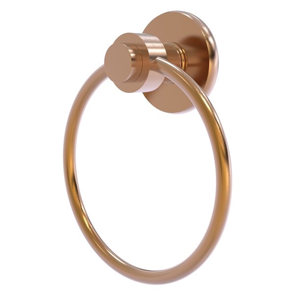 Allied Brass Mercury Brushed Bronze Wall Mount Towel Ring