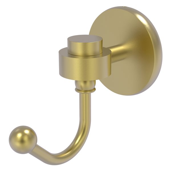 Allied Brass Satellite Orbit One Satin Brass Towel Hook