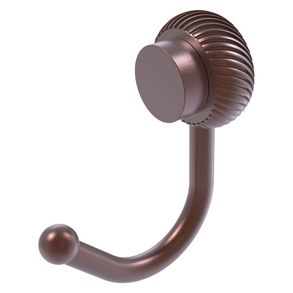 Allied Brass Venus Antique Copper Towel Hook With Twisted Accents 420T   330927447 MainImage 001 L 