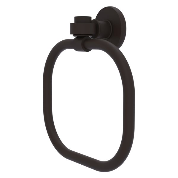 Allied Brass Continental Oil Rubbed Bronze Wall Mount Towel Ring