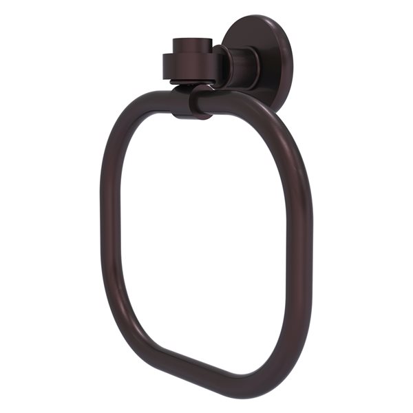 Allied Brass Continental Antique Bronze Wall Mount Towel Ring