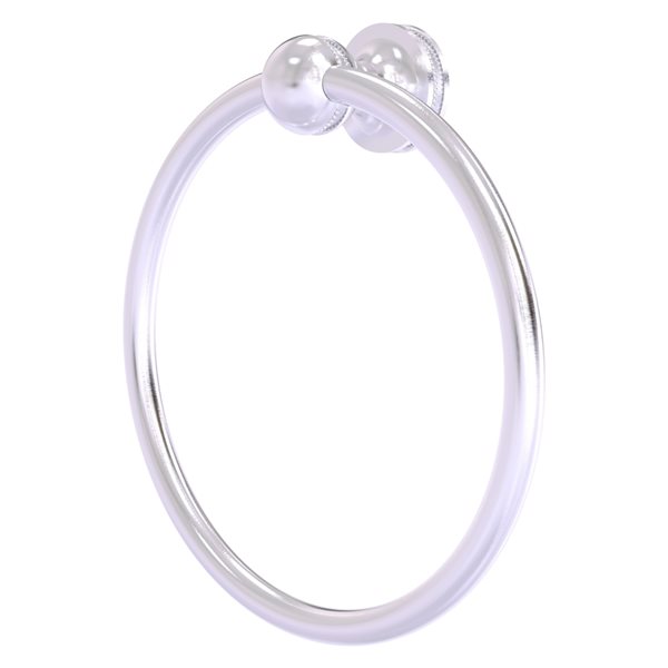 Allied Brass Mambo Satin Chrome Wall Mount Towel Ring