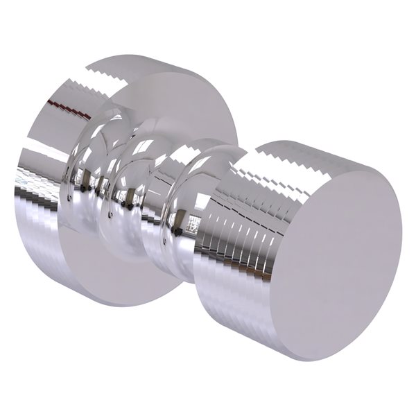 Allied Brass Foxtrot 1-Hook Polished Chrome Towel Hook