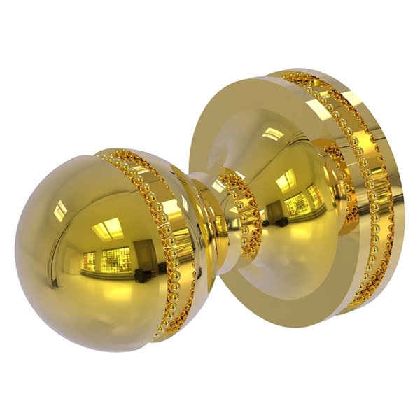 Allied Brass Mambo 1-Hook Polished Brass Towel Hook