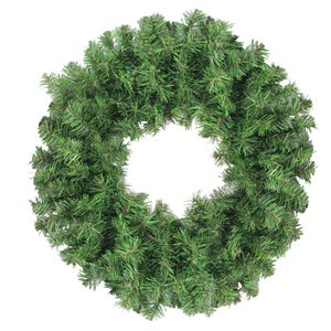 Northlight 16-in Colorado Spruce 2-Tone Unlit Artificial Christmas Wreath