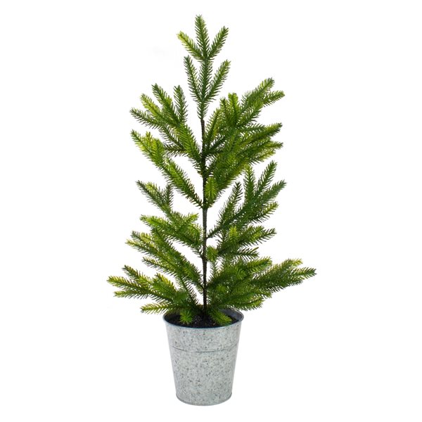 Northlight 2-ft Potted Pine Medium Artificial Christmas Tree 34340438 ...