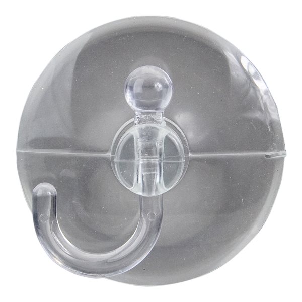 NORTHLIGHT Pack of 2 Clear Large Hanging Christmas Suction Cup