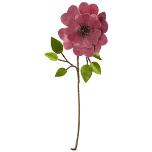 Northlight 21.5-in Pink Branch Christmas Pick