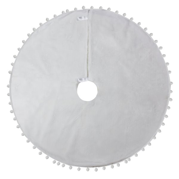 Northlight 36-in White Christmas Tree Skirt