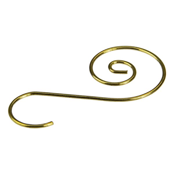 Northlight 1.75-in Gold Christmas Ornament Hooks - Pack of 40