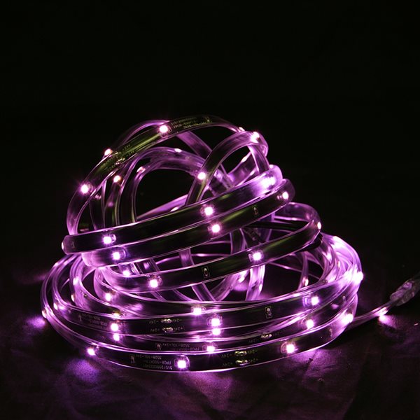 CC Christmas Decor 18-ft Pink LED Outdoor Christmas Linear Tape Lighting