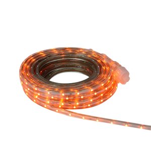 FITCO 30-ft Orange LED Christmas Outdoor Linear Tape Lighting