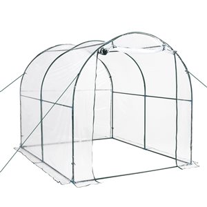 Outsunny 6.6-ft L x 8.2-ft W x 6.6-ft H High Tunnel