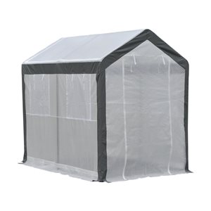 Outsunny 8-ft L x 6-ft W x 7.4-ft H Greenhouse