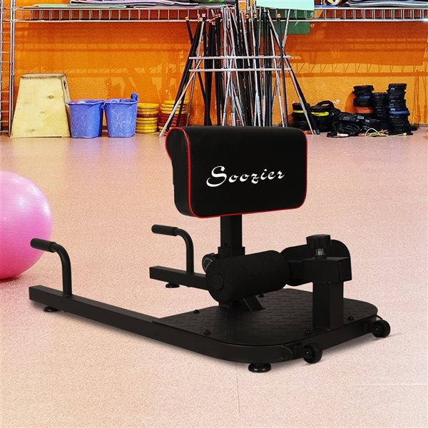 Soozier Adjustable In-Ground Mount Squat Machine