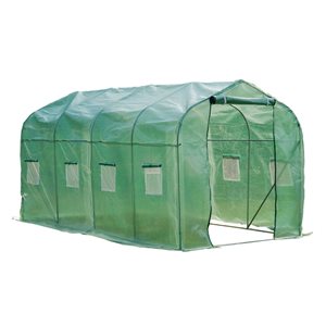 Outsunny 13-ft L x 6.4-ft W x 6.6-ft H High Tunnel