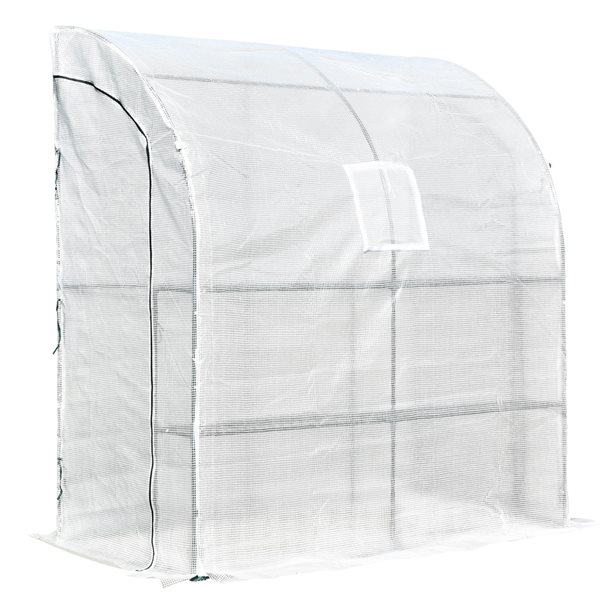 Outsunny 6.6-ft L x 3.3-ft W x 7-ft H Greenhouse