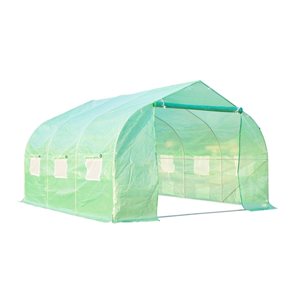 Outsunny 11.5-ft L x 9.8-ft W x 6.6-ft H High Tunnel