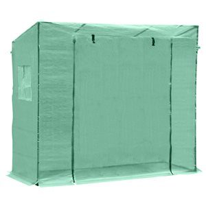 Outsunny 6.6-ft L x 2.5-ft W x 5.5-ft H Greenhouse
