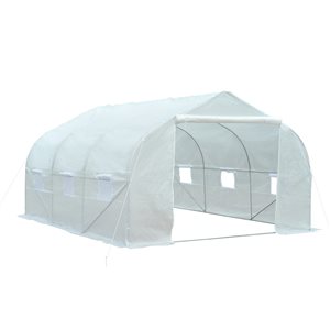 Outsunny 11.5-ft L x 10-ft W x 7-ft H High Tunnel