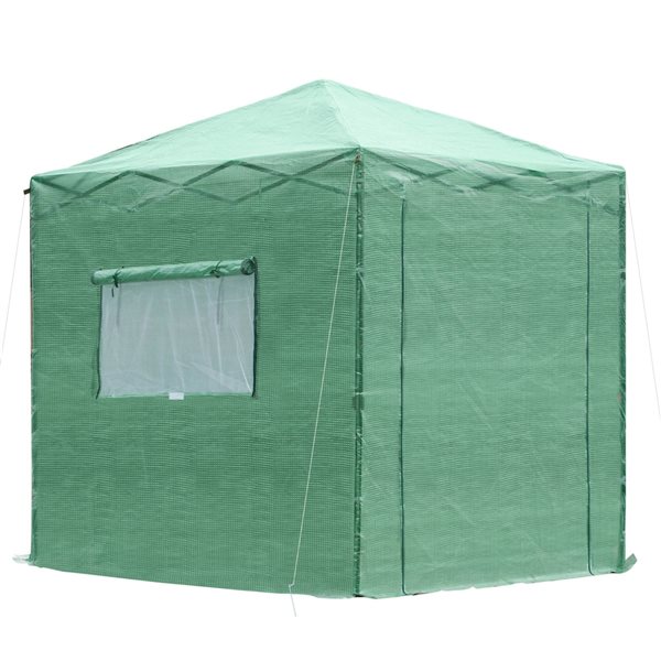 Outsunny 7.9-ft L x 5.9-ft W x 7.9-ft H Greenhouse