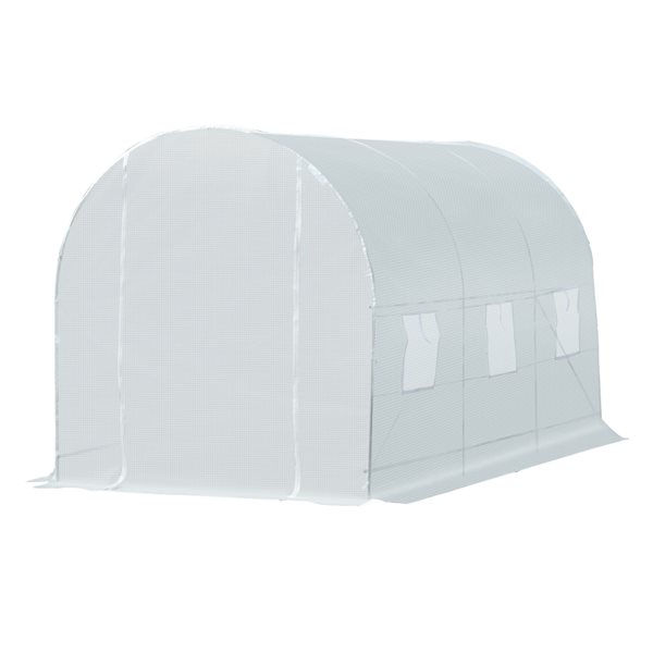 Outsunny 11.5-ft L x 6.6-ft W x 6.6-ft H High Tunnel