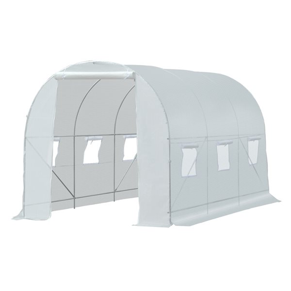 Outsunny 11.5-ft L x 6.6-ft W x 6.6-ft H High Tunnel