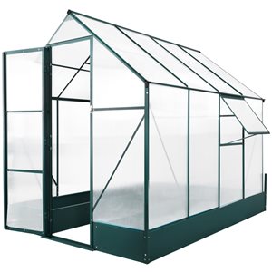 Outsunny 8.2-ft L x 6.2-ft W x 7.2-ft H Greenhouse