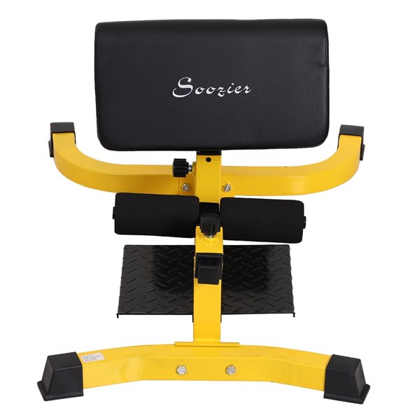 Soozier Multi-Function Adjustable Squat and Sit-Up Machine