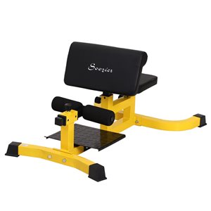 Machine pour squats et redressements assis multifonctionnelle Soozier ajustable