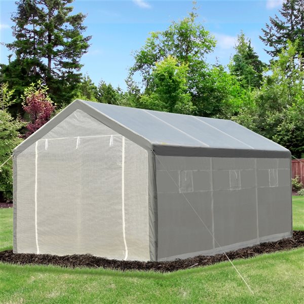 Outsunny 19.7-ft L x 9.8-ft W x 9.2-ft H Greenhouse