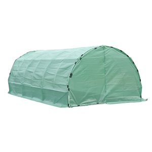 Outsunny 19.7-ft L x 9.8-ft W x 6.6-ft H High Tunnel