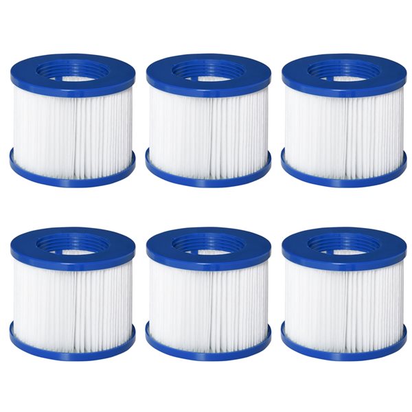 Outsunny Hot Tub Filter - 6-Pack