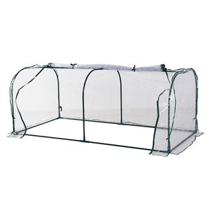 Outsunny 6.6-ft L x 3.3-ft W x 2.5-ft H Low Tunnel