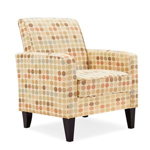 Handy Living Lazenby Modern Multicolour Polyester Accent Chair